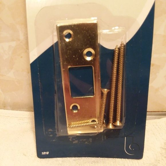 Brass First Watch Security Strike for Doors - Picture 2 of 6